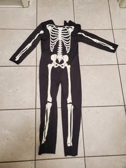 Skeleton HALLOWEEN COSTUME SIZE SMALL
