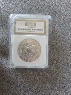 2002-W West Point Bicentennial Commemorative Silver Dollar - Graded PCI MS70