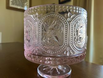 Adorable Pink Easter Trifle Dish