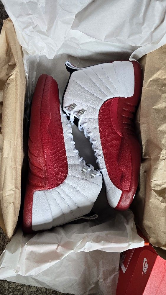 Air Jordan 12 Retro Varsity Red Mens 10