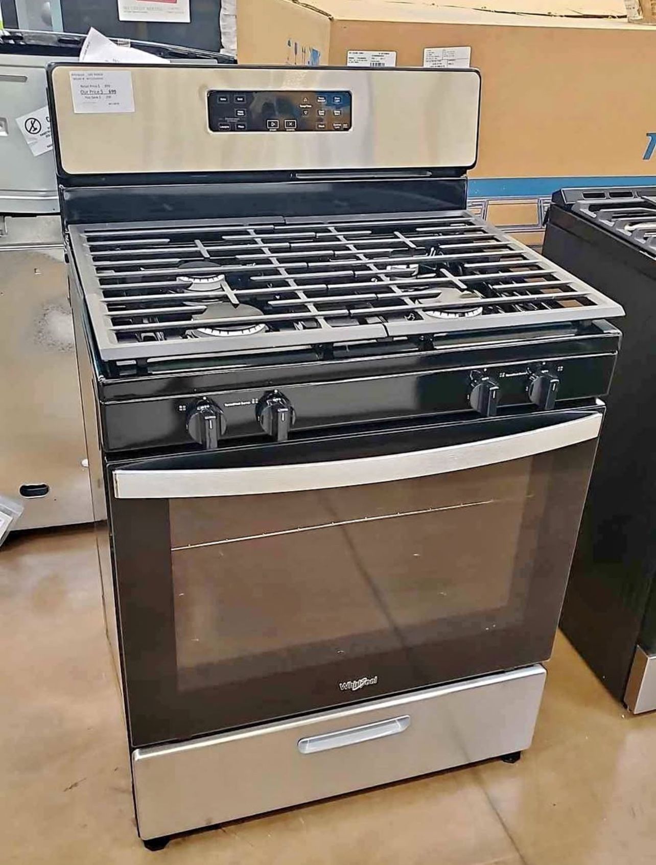 Whirlpool Gas Stove -New In Box