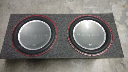 2 12" Rockford Fosgate P2's