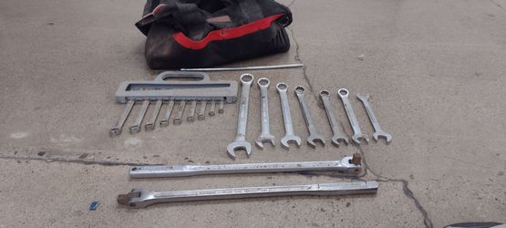 Craftsman Mixed Wrench Set with Tool Bag