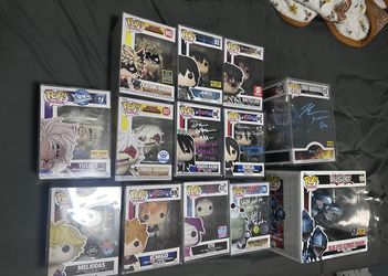 Funko Pop Lot Anime Autos And Regular X14