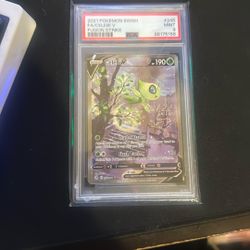 2021 pokemon swsh fa/celebi v fusion strike psa 9
