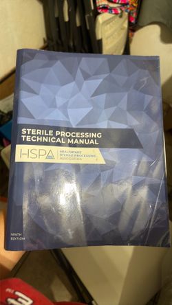 Sterile processing tech book