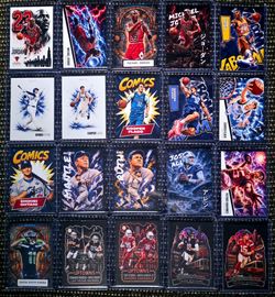 Mixed Sports Art Trading Card Lot of 20