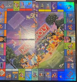 🏰 Vintage Monopoly: Disney Edition (2001) – 100% Complete! ✨🎲