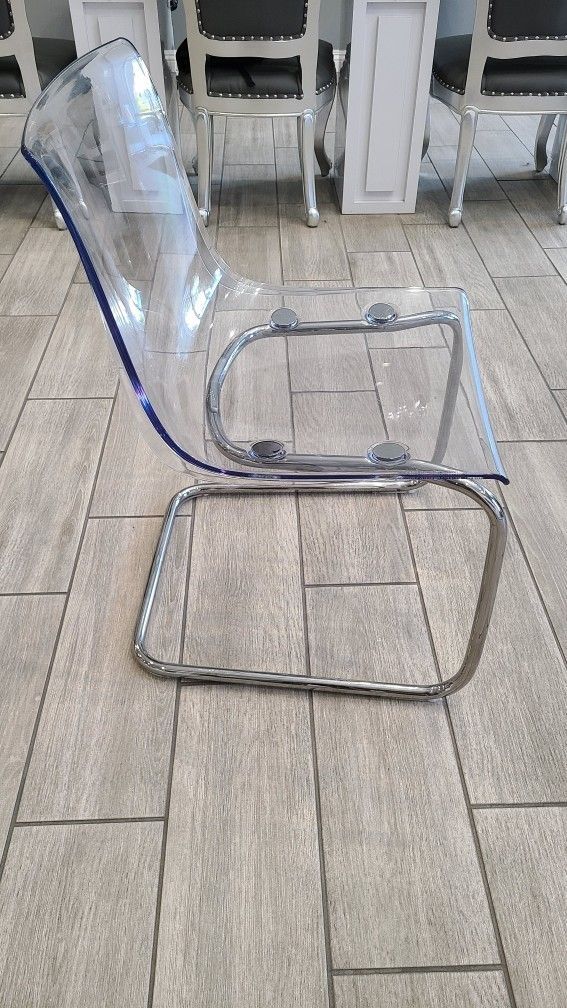 Tobias Clear Chairs For Sale