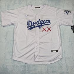 Men's Dodgers KAWS Style Jersey Size XXL