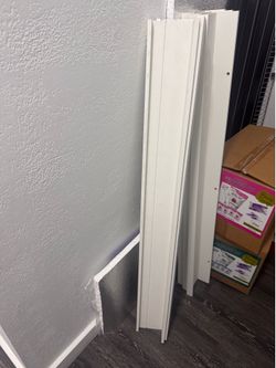 White racks for wall