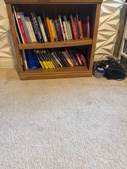 Wooden Bookself