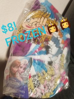 Frozen 12 pack girls socks
