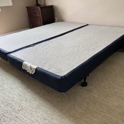 King Size Box Spring And Metal Frame
