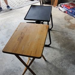 TV dinner tables. Portable table.
