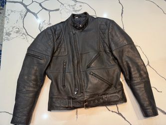 Vintage Wilson’s leather motorcycle jacket size 36