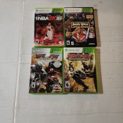 Xbox 360 Video Games 4 Lot Deal