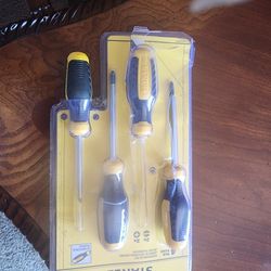 Stanley 4piece Screwdriver Set