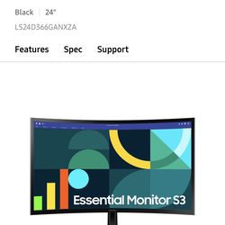 Brand new & Sealed 100hz 24” Samsung monitor