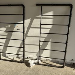 Queen size head board and footboard