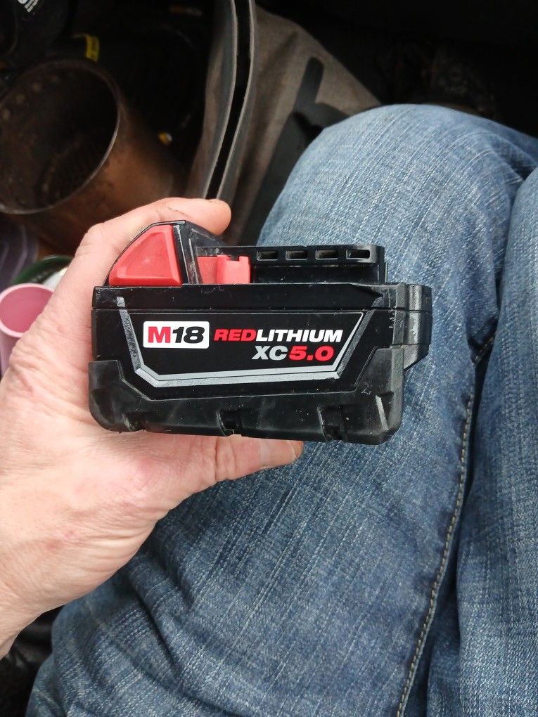 M18 Red Lithium Xc 5.0