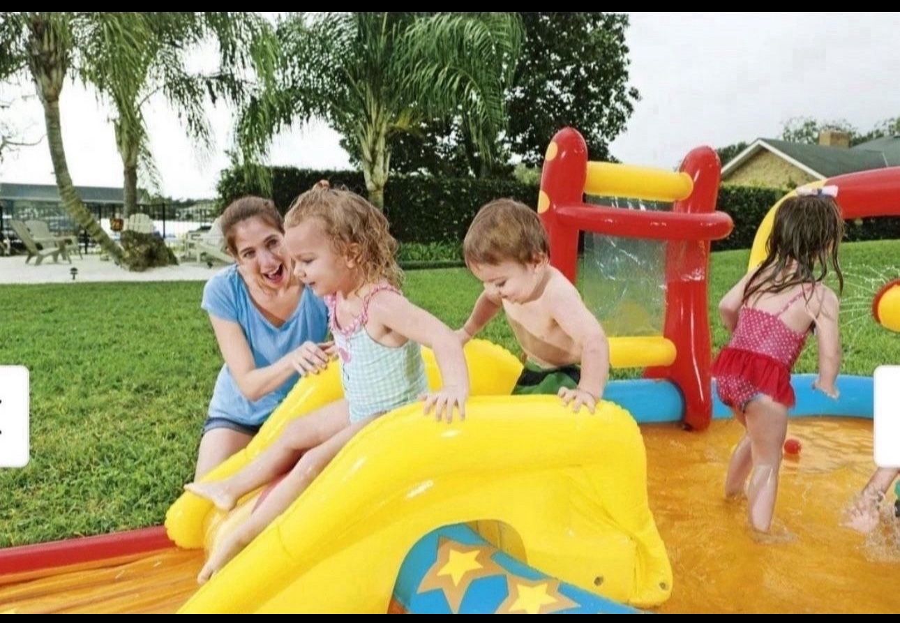 Sunny Days H2ogo Kiddie Pool Intex Kids Pool With Canopy H2OGO