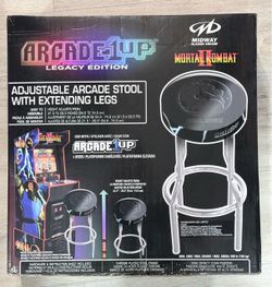 Arcade1up MORTAL KOMBAT II stools, set of 2, new in box