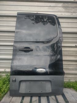 15-23 Ford Transit back door * black* RH Passenger side