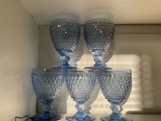 5 Villeroy & Boch water glasses