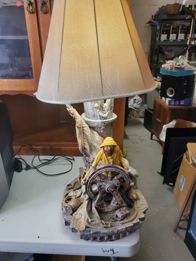 Vintage Sailor Lamp