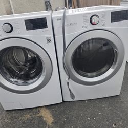 Lg Washer And Dryer Set Electric Lavadora Y Secadora 