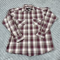 ARIAT Men’s Medium Long Sleeve Shirt PRO ADRIAN CLASSIC MARDOON- 4907