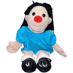Vintage Molly Big Comfy Couch Rag Doll Plush Yarn Hair 17" Excellent 1995