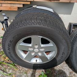 2012 Jeep Wrangler Spare