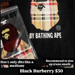 Black Bape Shirt 
