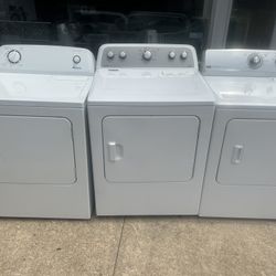 Heavy Duty Super Capacity  Dryer(s).$170 Each Delivered Installed.$130 Each Picked Up.4m Warranty