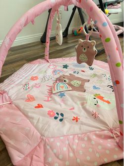 Tummy time baby play pen