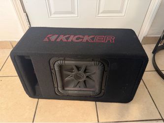 Kicker subwoofer 10” with amplifier