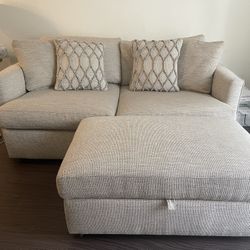 Bishop loveseat And Ottoman SOFA / COUCH