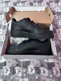 Nike Black Air Force's 1