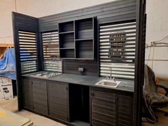 Custom Pergola Cooking Station/ Para pergolas y terrazas