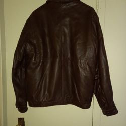 MED size Lambskin Leather Jacket