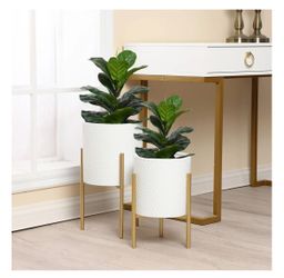 Metal  Indoor Planters 