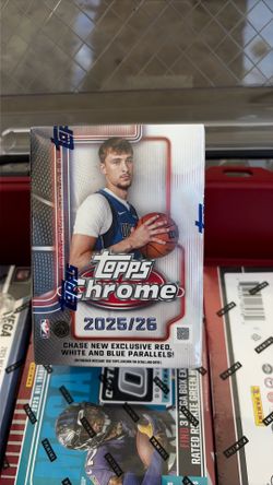2025/26 Topps chrome basketball value box
