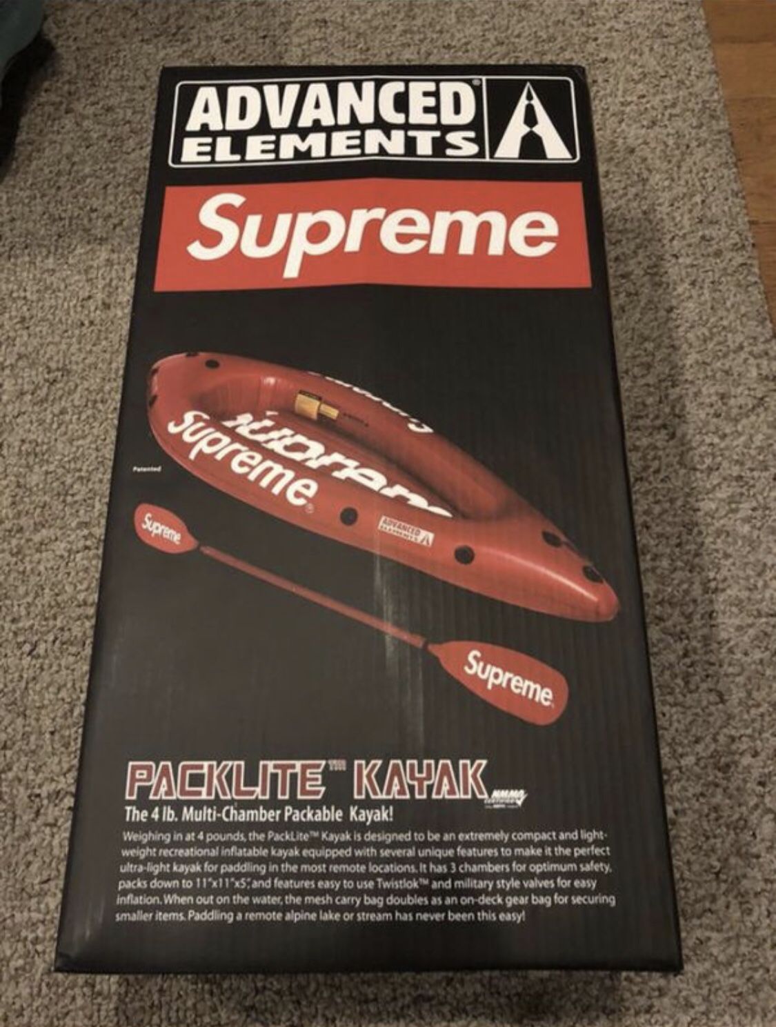 Brand New Supreme Kayak