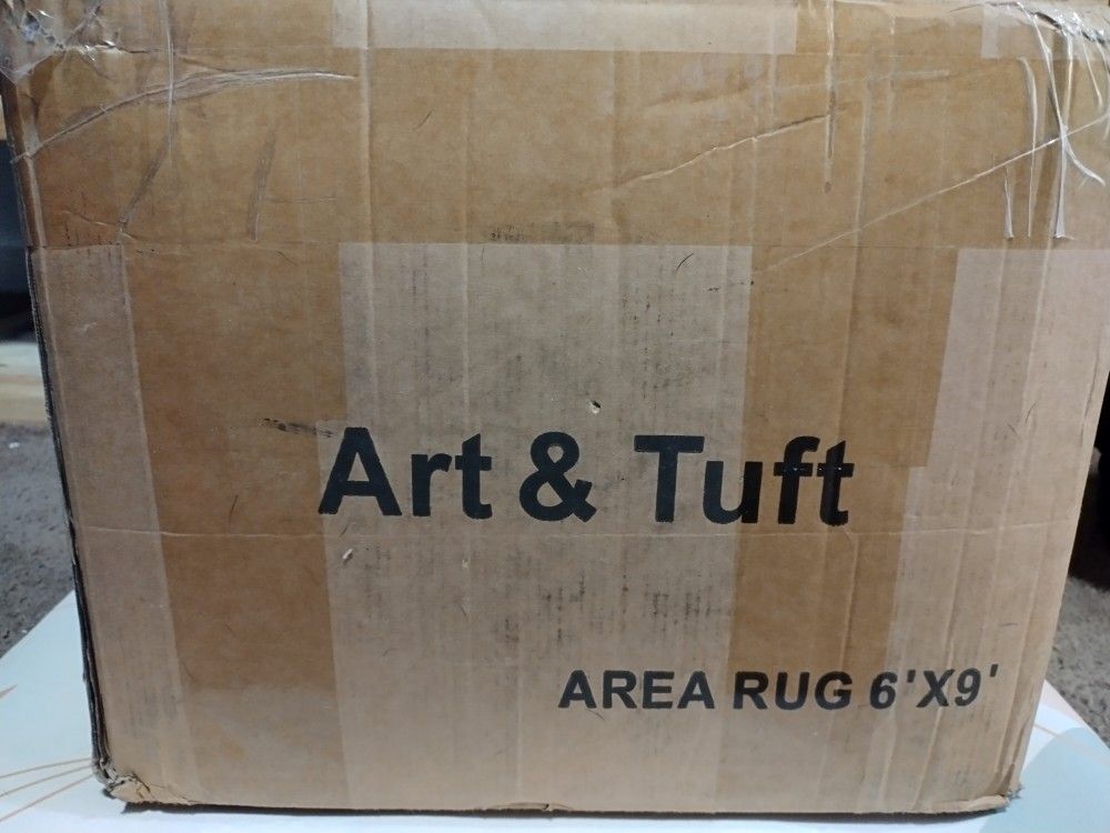 Art & Tuft Area Rug 6' X 9'