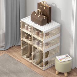 Special!! Shoe Storage Rack, Stackable, New