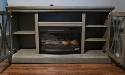 Electric Fireplace TV Stand Console