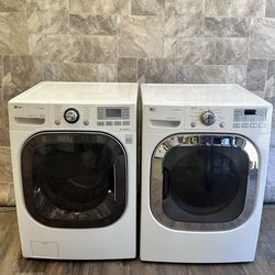 LG washer and dryer laundry
