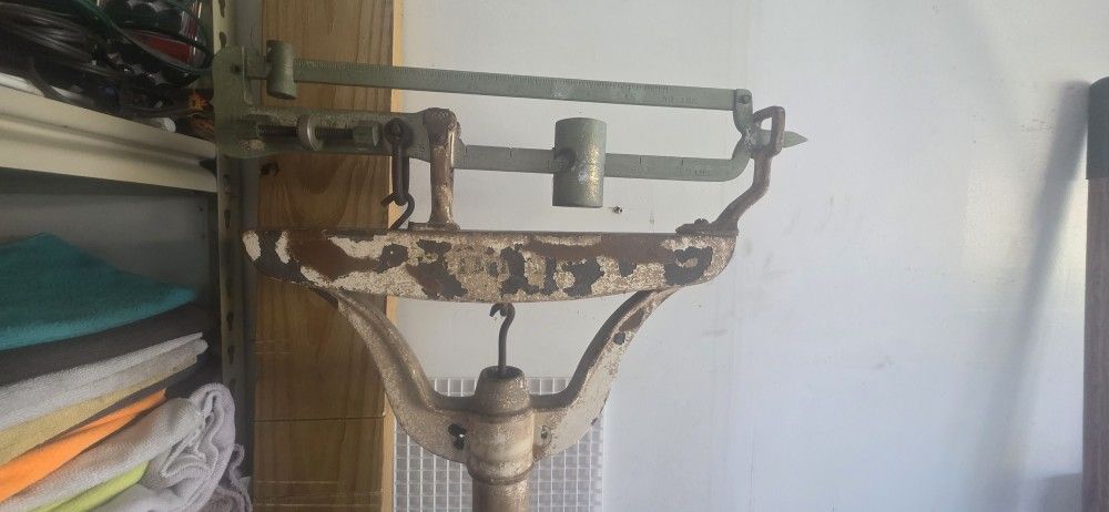 Antique, Fairbanks DR scale.